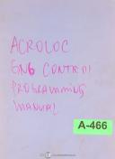 Acroloc-Acroloc N/C Programmer PPL Part Program Floppy Disk Capability Manual-N/C-01